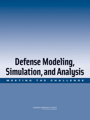 cover image of Defense Modeling, Simulation, and Analysis